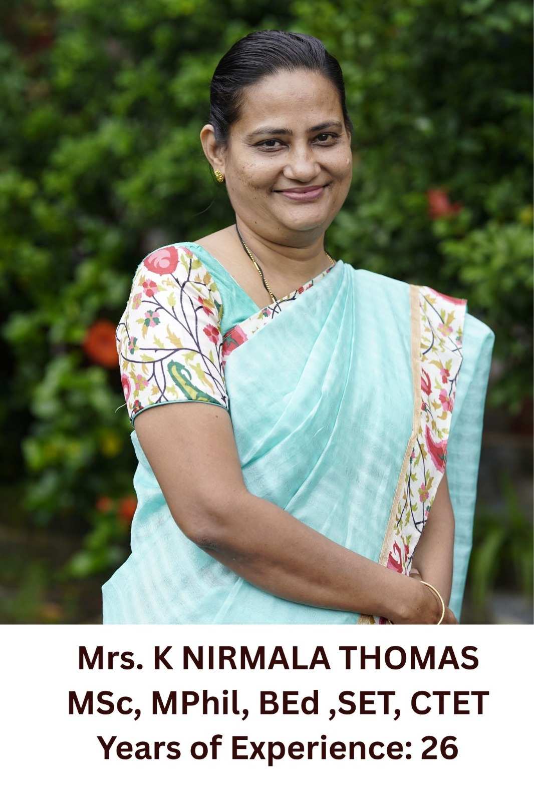 K NIRMALA THOMAS